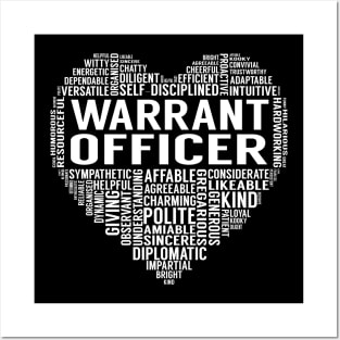 Warrant Officer Heart Posters and Art